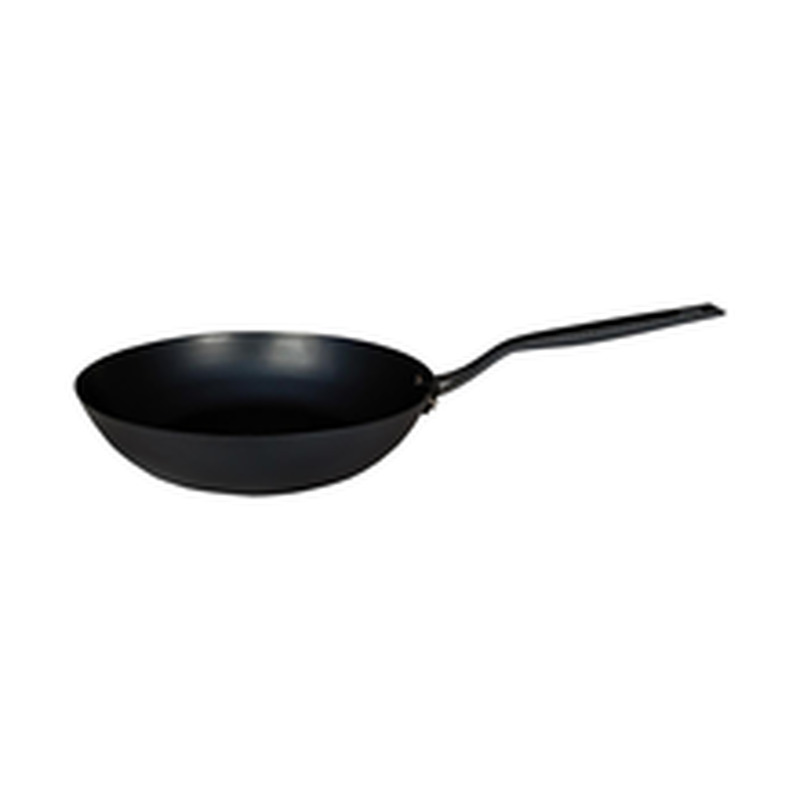 Wok-pann 30 cm, süsinikteras