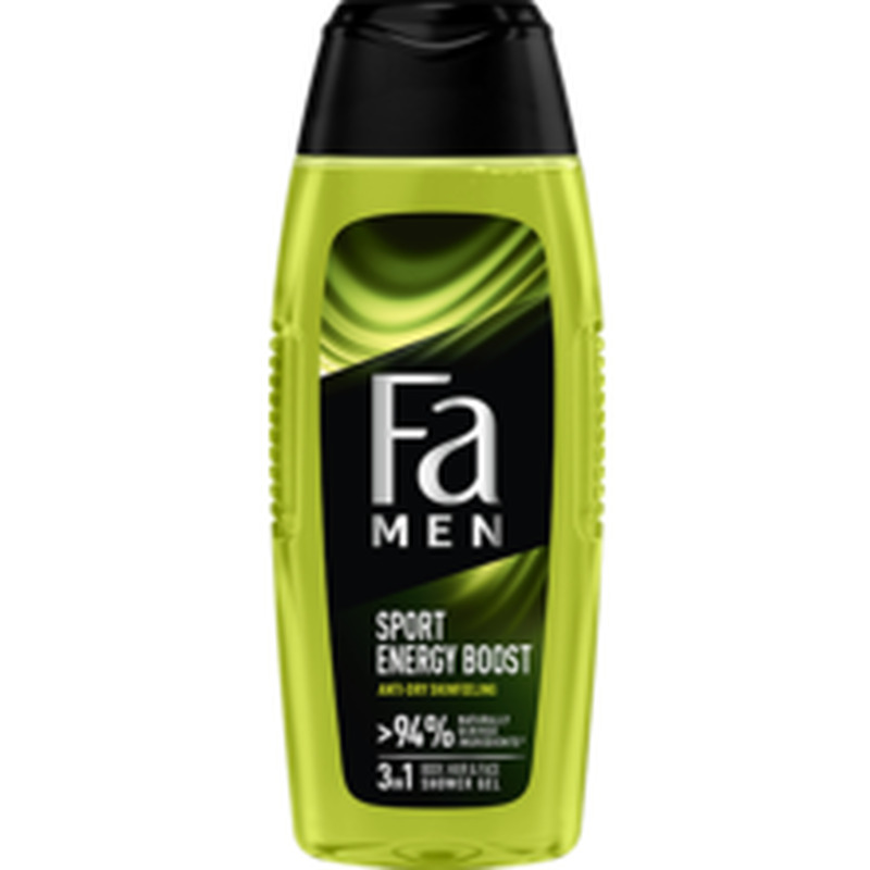 Dušigeel  Men Sport Energy Boost, FA MEN, 400 ml