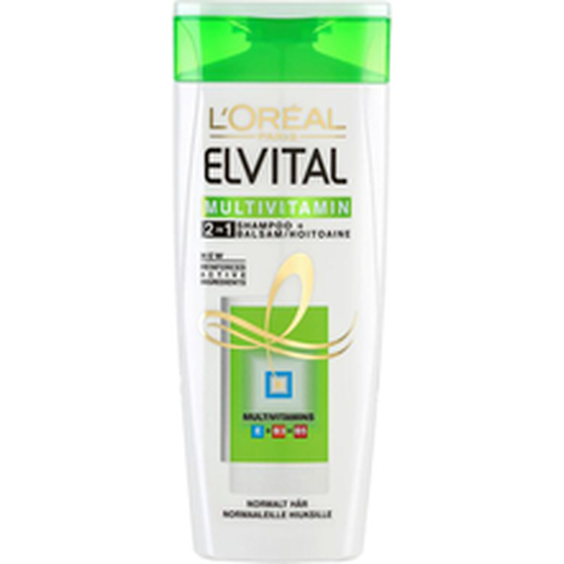 Elvital 2in1 multivit.shamp+palsam 250ml