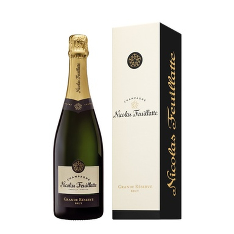 NICOLAS Champagne Feuillatte Reserve Brut 12% 75cl (karbis)