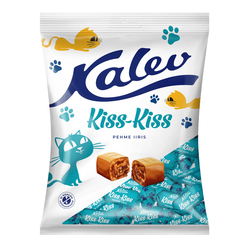 Kiss-Kiss pehme iiris, KALEV, 150 g