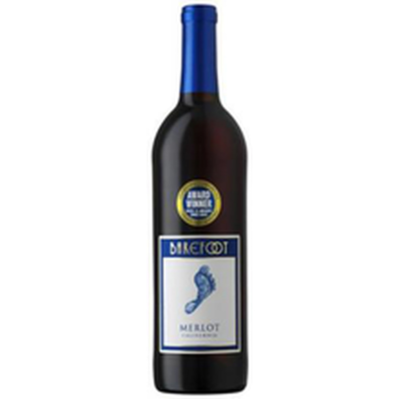 Barefoot Merlot GT vein 12,5%vol 750ml