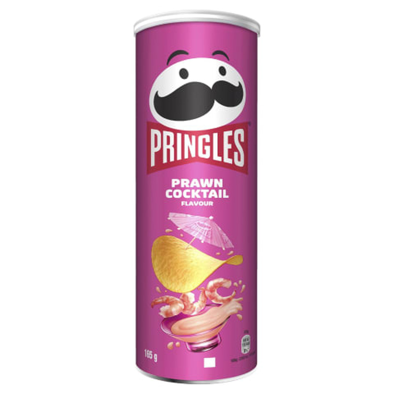 Kartulikrõpsud kreveti maitseline Pringles 165g