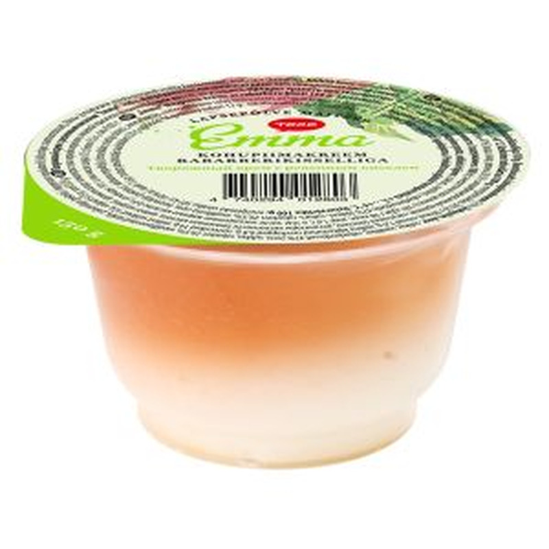 Kohupiimakreem rabarberikisselliga, EMMA, 150 g