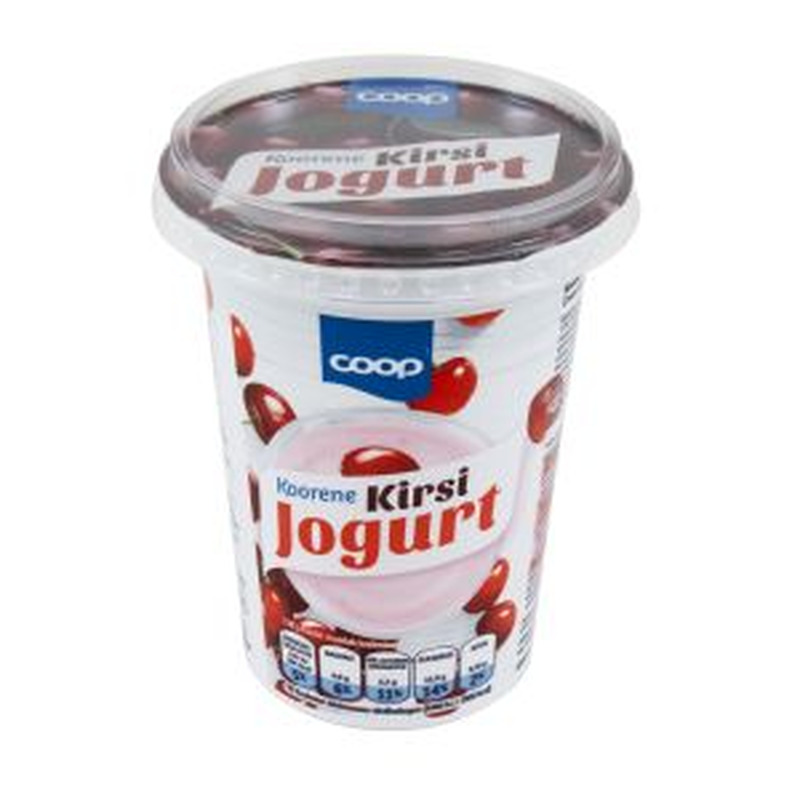 Coop Koorene jogurt kirsi 400g