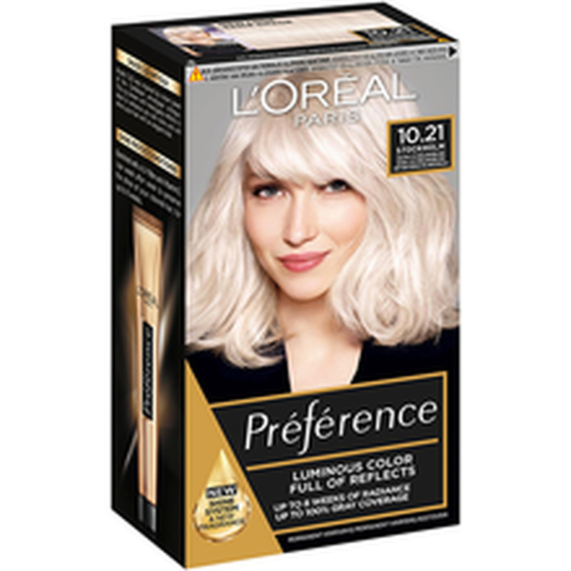 Juuksevärv Préférence Infinia 10.21 Stockholm Extra Light Pearl Blonde