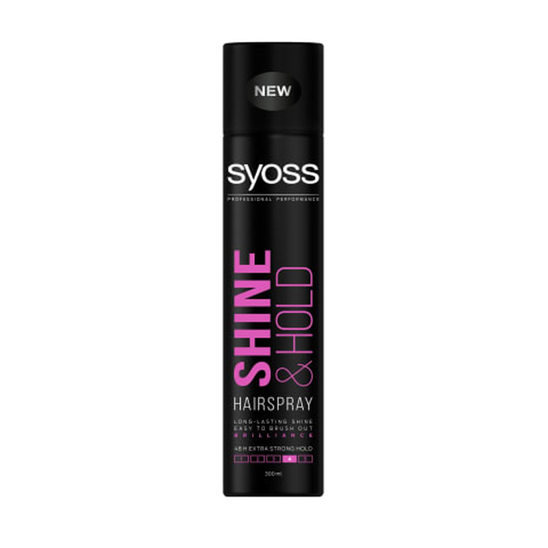 Juukselakk Syoss shine & hold 300ml