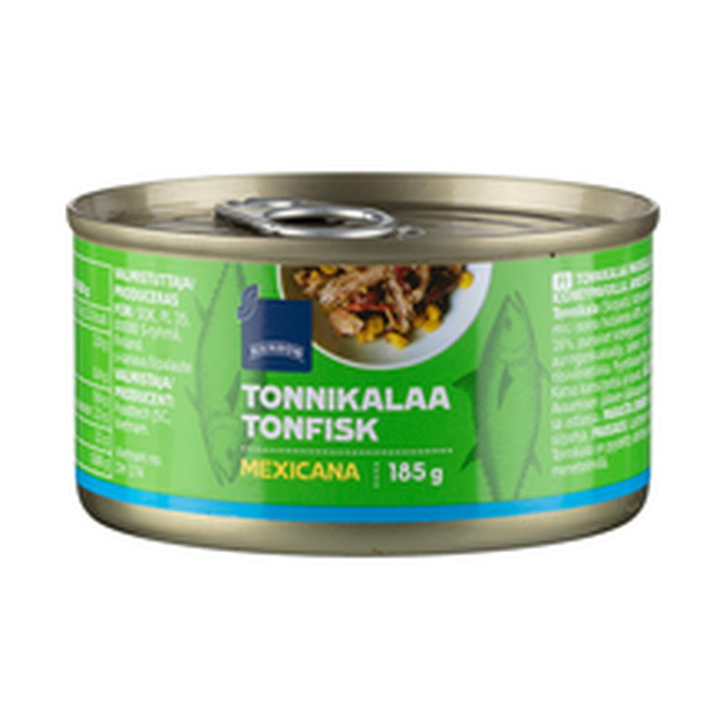 Tuunikala köögiviljadega Mexicana 185/135 g