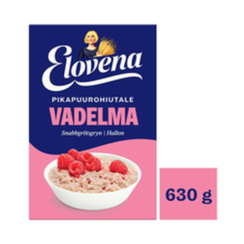 Elovena kiirkaerapuder vaarikaga 630g