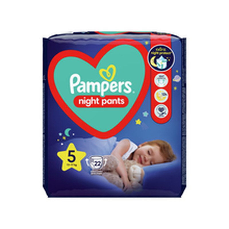 Öö püksmähkmed VP S5, PAMPERS, 22tk