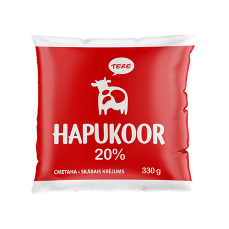 Hapukoor TERE 20%, 330g