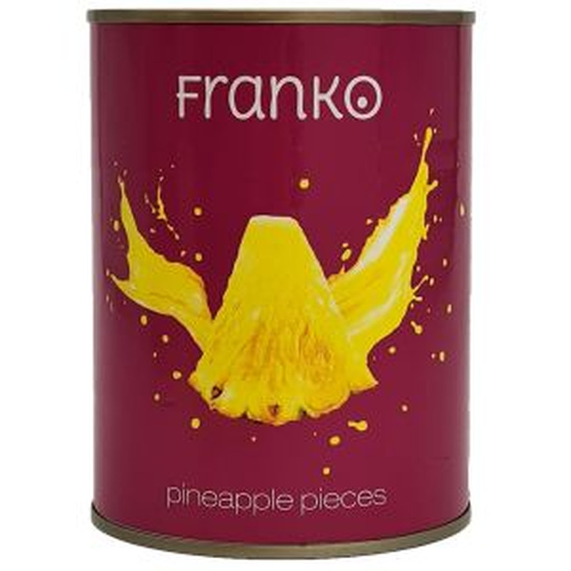 Franko Ananassitükid 565g