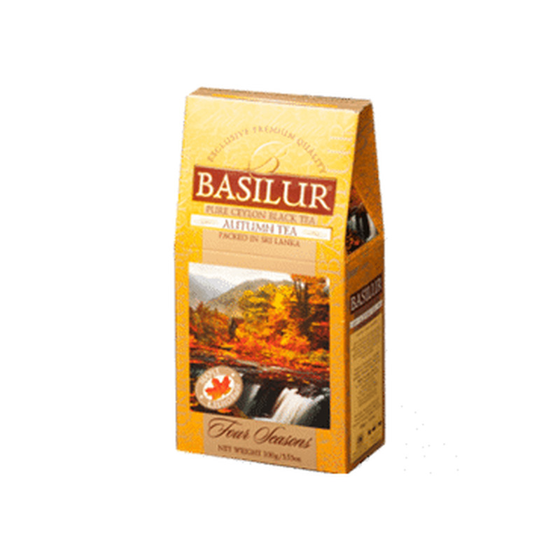 Maitsest.must tee AUTUMN BASILUR 100g