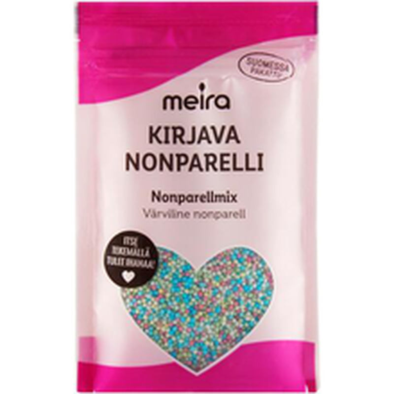 Värviline nonparell, MEIRA, 60 g