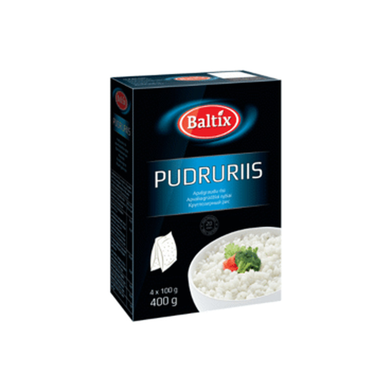 Pudruriis BALTIX 4x100g