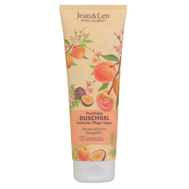 JEAN&LEN Dušigeel Maracuja&Peach 250ml