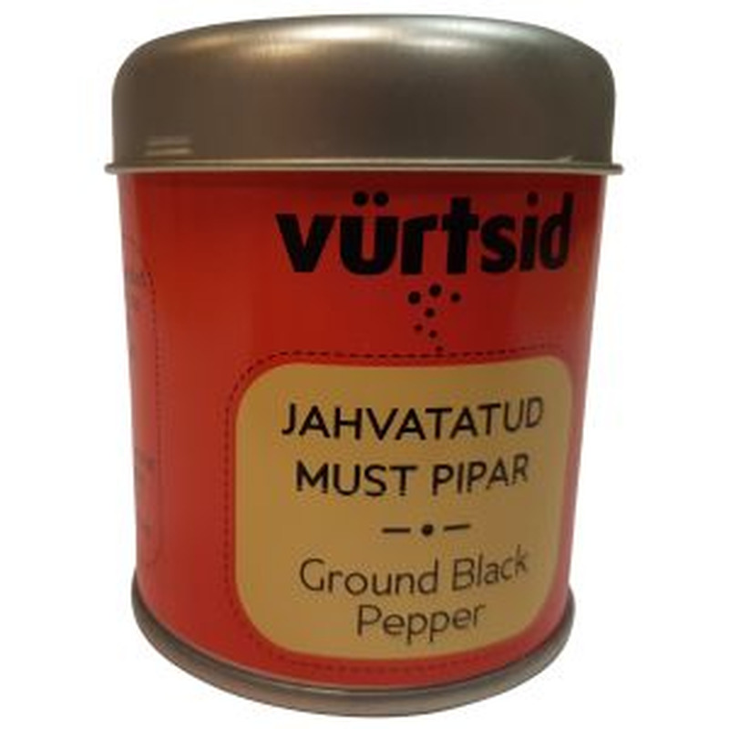 Vürtsid Must pipar jahvatatud 50g