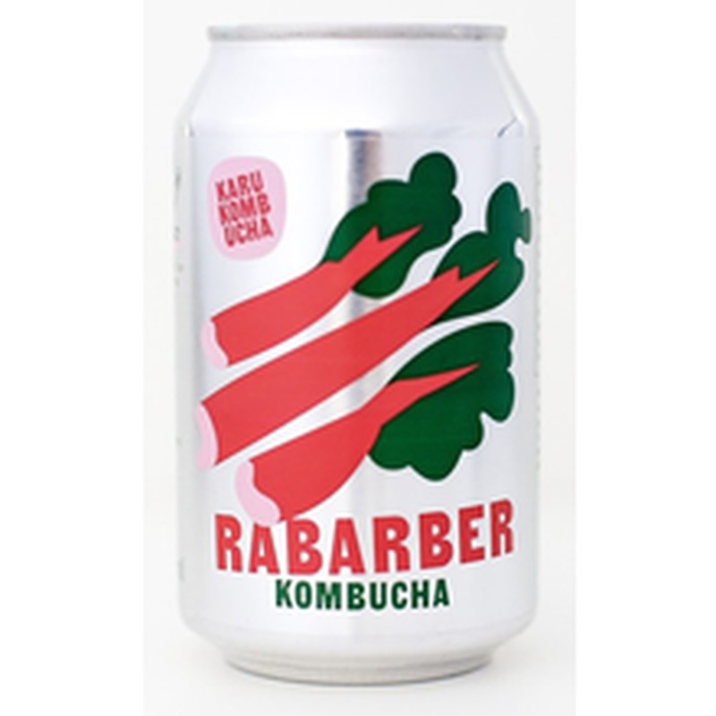 Karu Kombucha rabarberi 330ml