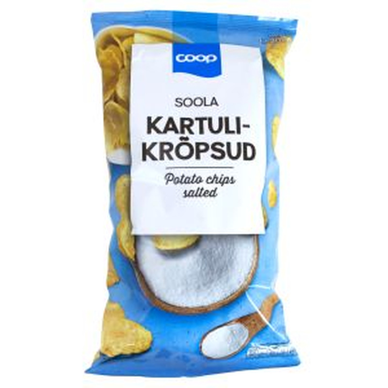 Coop kartulikrõps 200g soolaga