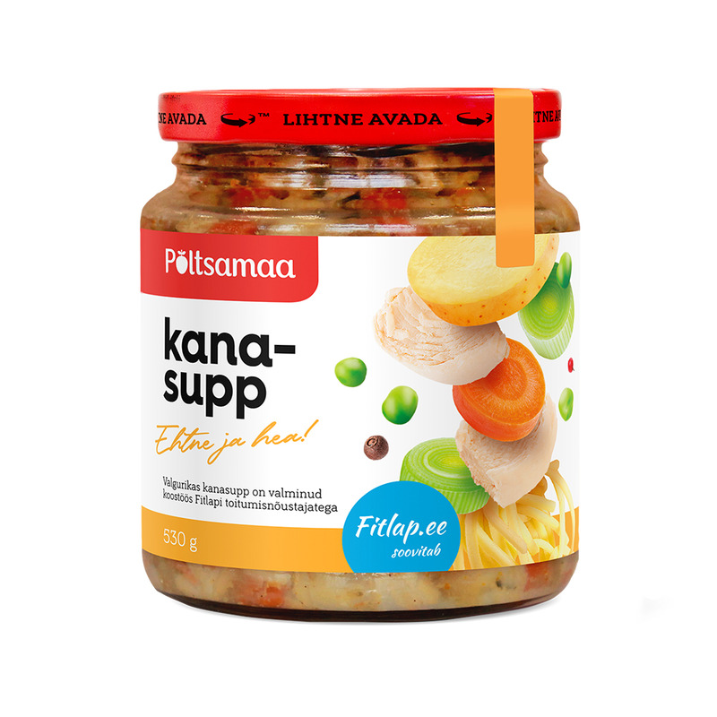 Kanasupp Fitlap, PÕLTSAMAA, 530 g