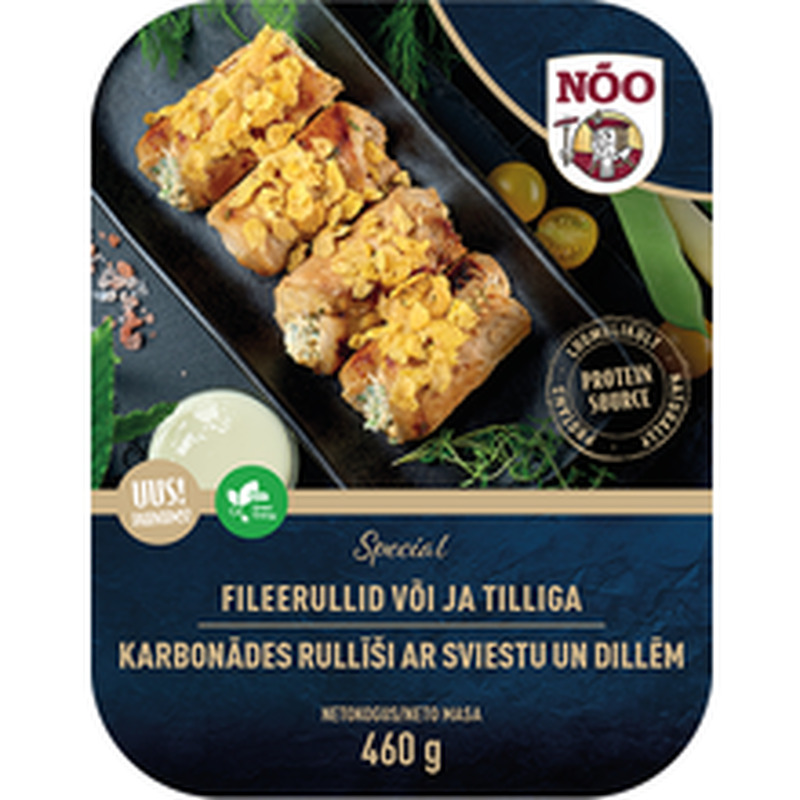 Fileerullid või ja tilliga Special, NÕO, 460 g