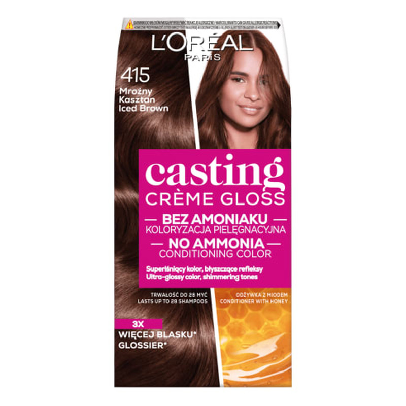 Poolpüsivärv L'Oreal Casting Cream 415