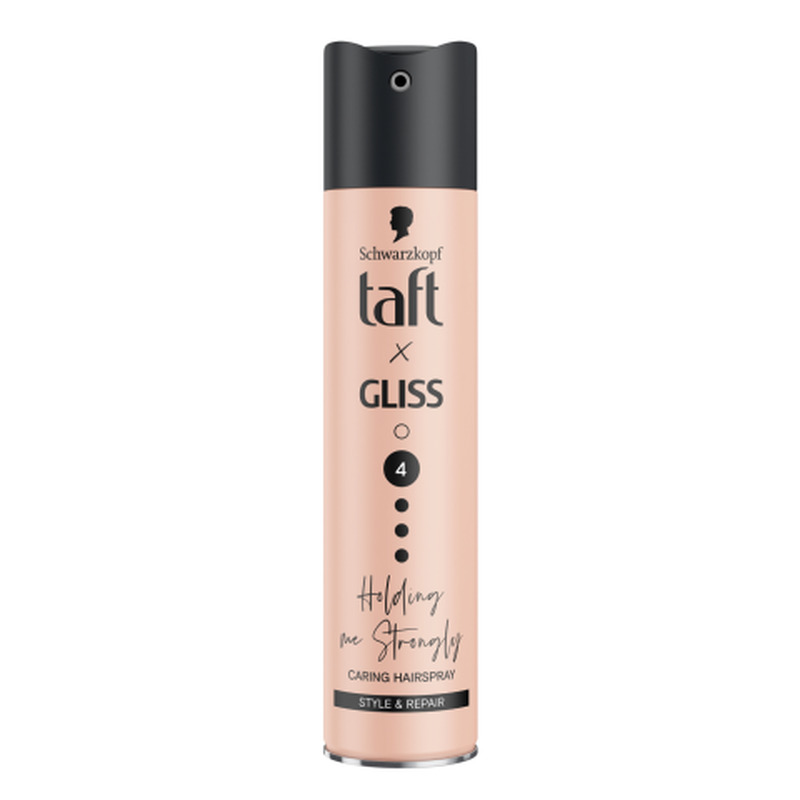 Juukselakk Taft x Gliss HoldMeStrong 250ml