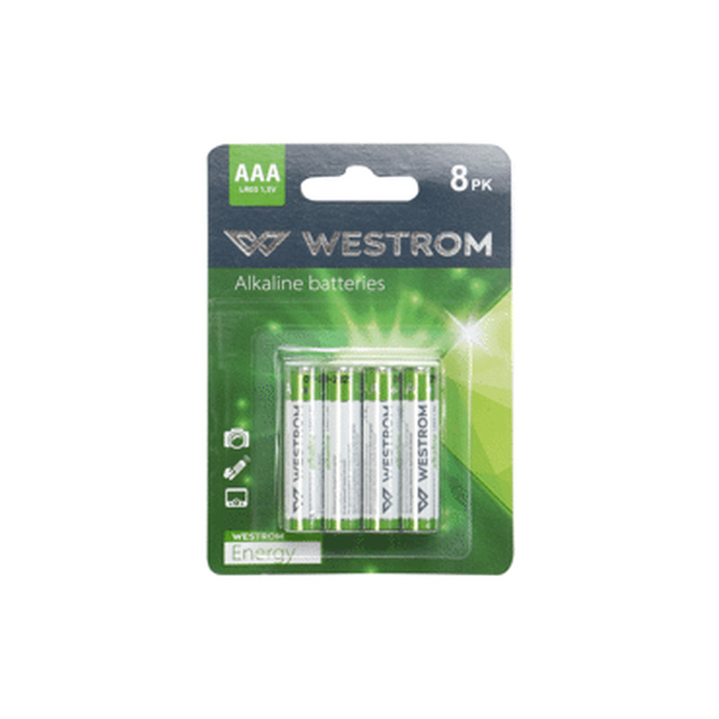 Patareid WESTROM AAA 8tk LR03 1.5V