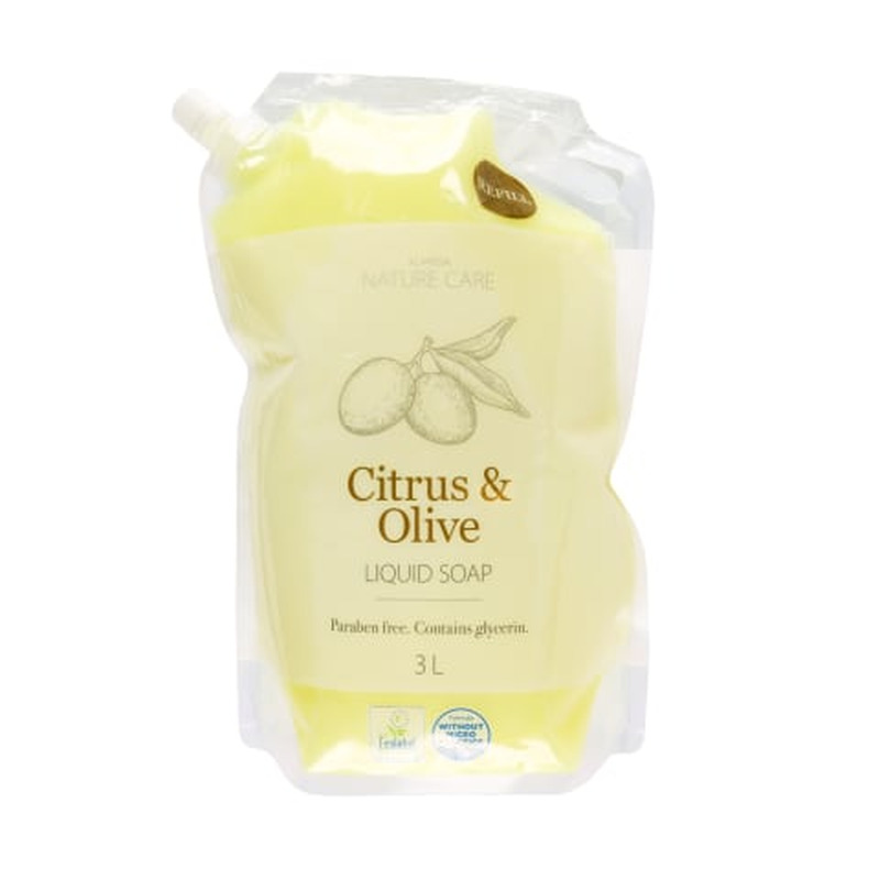 Vedelseep Citrus & Olive täide 3l