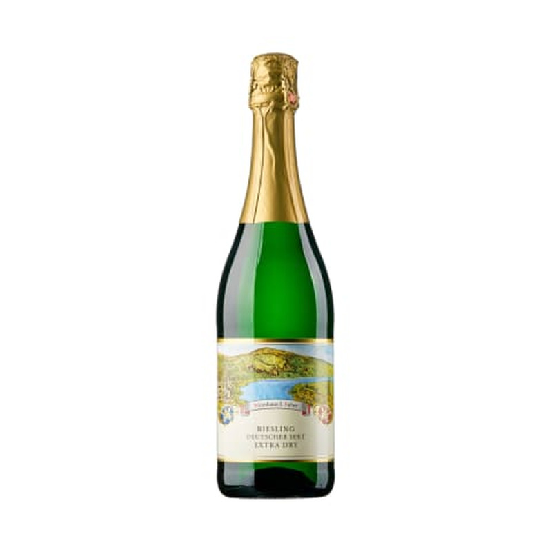 Kaitstud päritolunimetusega vahuvein Faber Riesling Deutscher Sekt Extra Dry 12%vol 0,75l