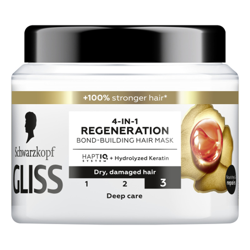 Juuksemask Gliss 4in1 Regeneration 400ml