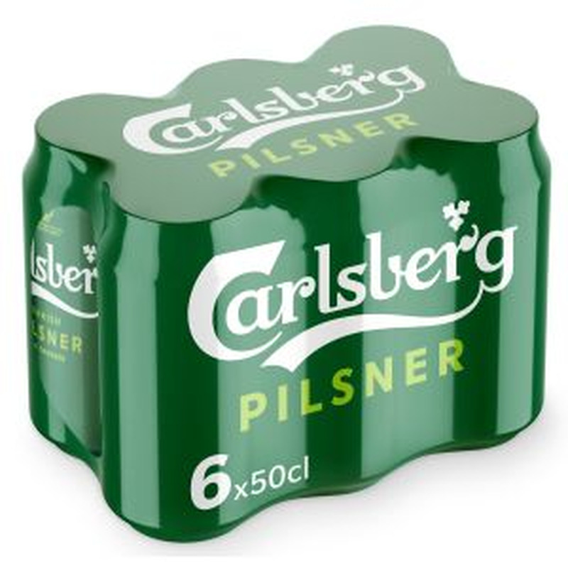 Carlsberg Pilsner hele õlu 5% vol 6*0.5L