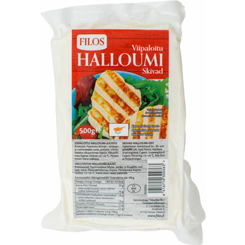 FILOS Halloumi juust 24% 500g (viilud)