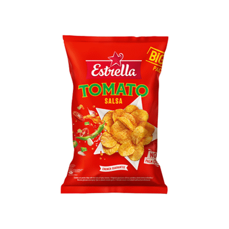 Kartulikrõpsud vürts.tomat.ESTRELLA 180g