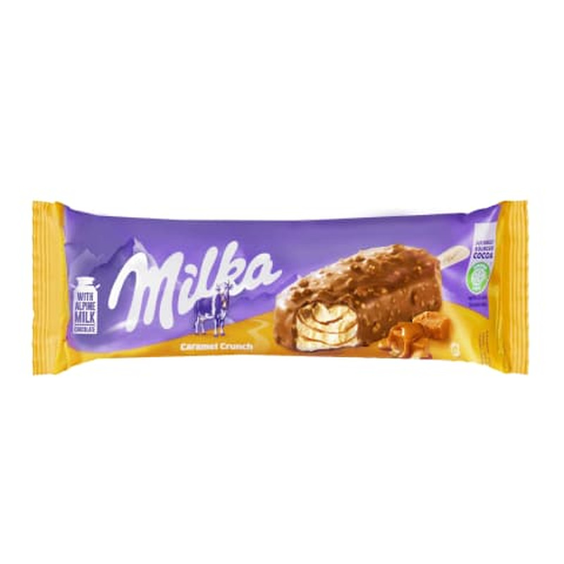 Jäätis Milka Caramel Crunch 90ml/62g