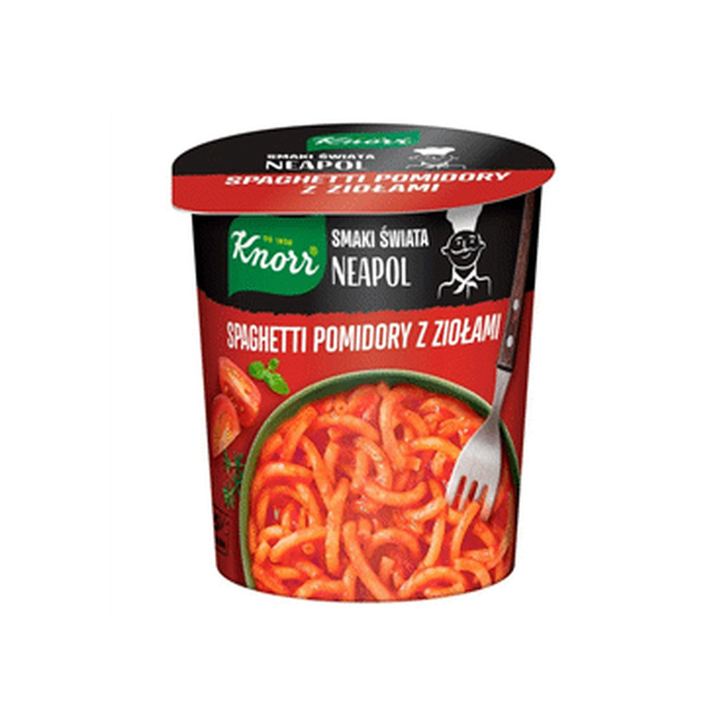 Spagetid tomati ja ürtidega, KNORR, 69 g