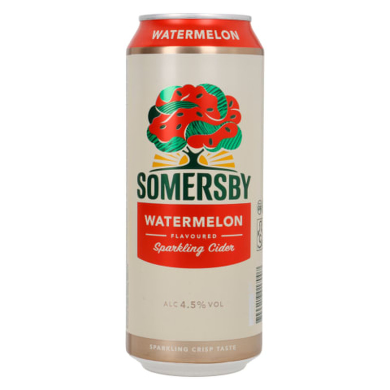 Siider Somersby Watermelon 4,5%vol 0,5l purk