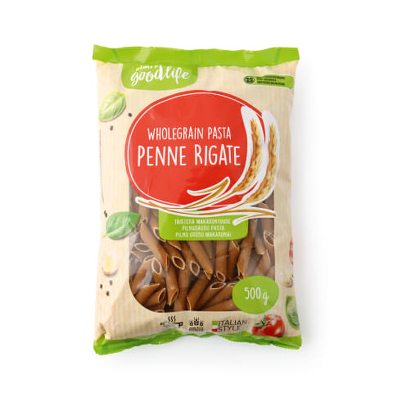 Makaronid täistera Penne Rigate Rimi 500g