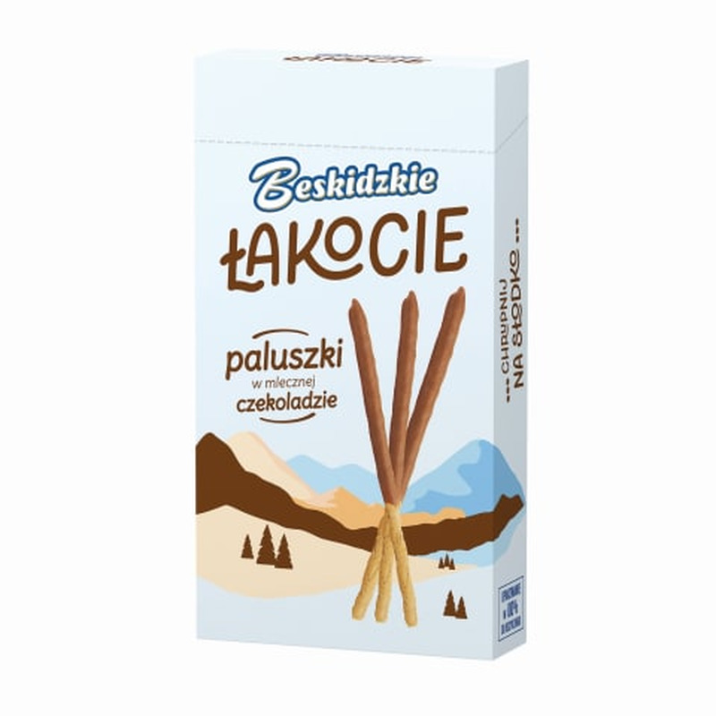 Piimašokolaadikattega pulgad Lakocie 50g