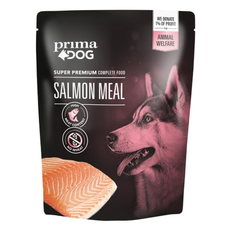 Koeraeine PrimaDog lõhega 260g