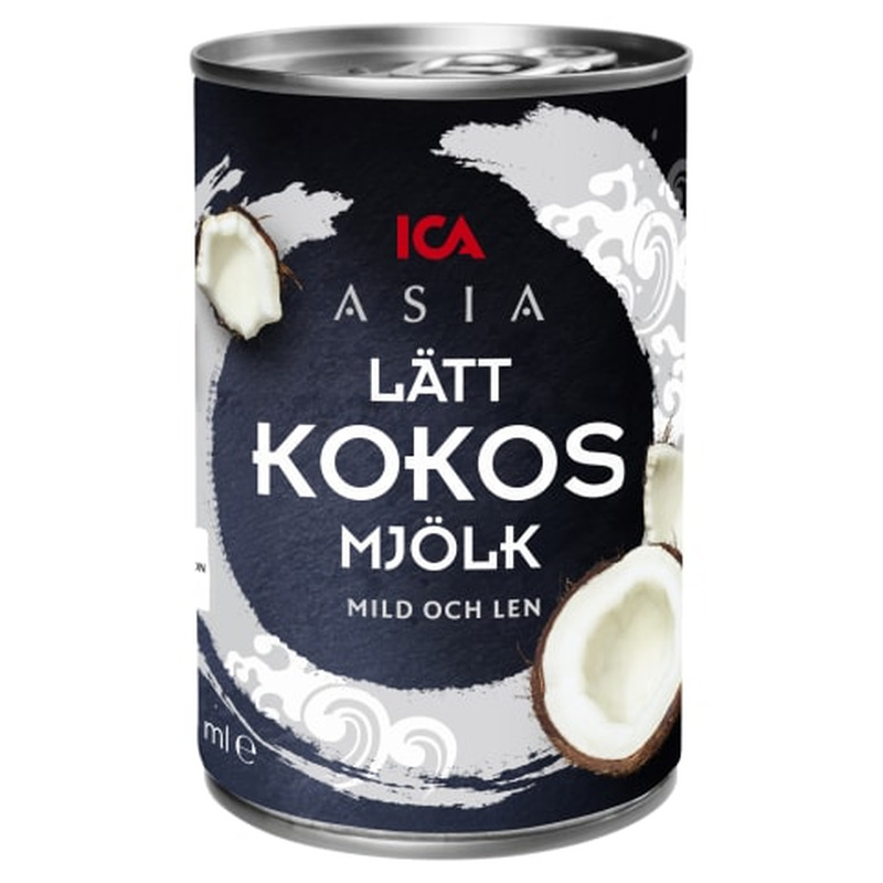 Kookosjook light ICA Asia 400ml