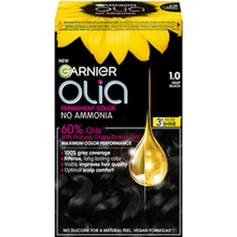 Garnier olia püsivärv night black 1.0