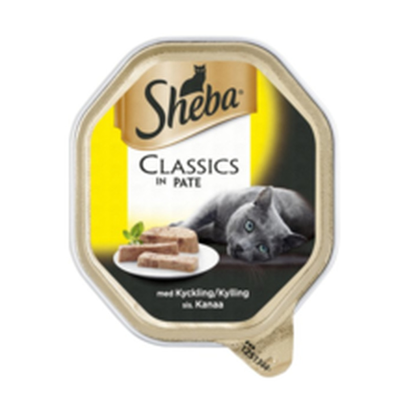 Täissööt kassidele kanalihaga, SHEBA, 85 g