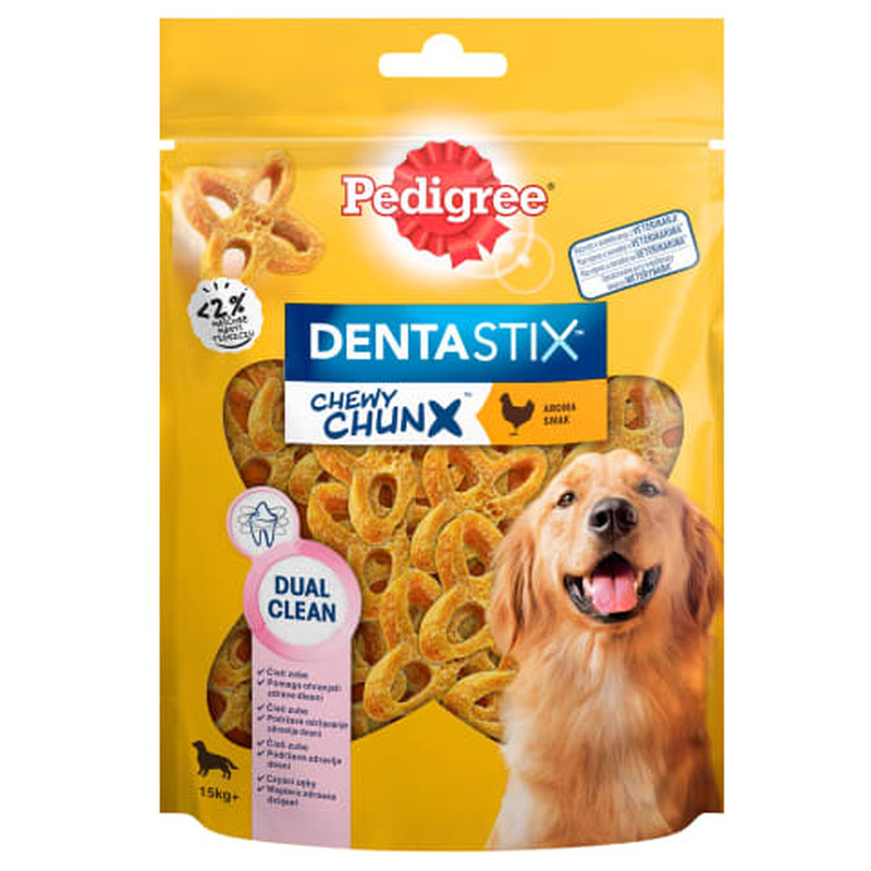 Närimispulk koerale kanamaitselised Pedigree Dentastix Maxi 5x68g