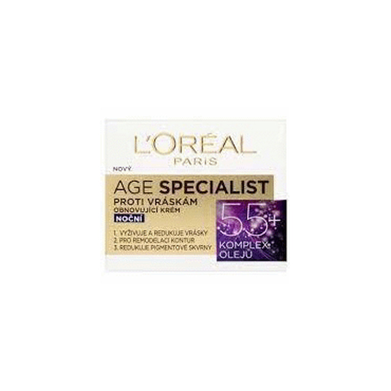 Öökreem LOREAL AgeSpecialist 55+ 50ml