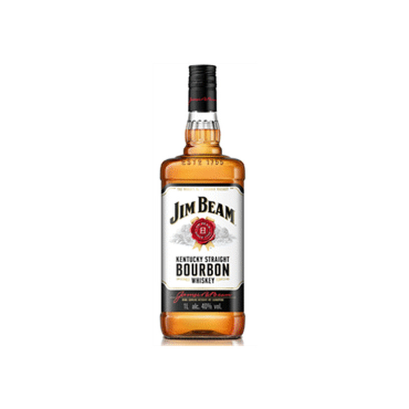 Whisky JIM BEAM White Label 4YO 40% 1l