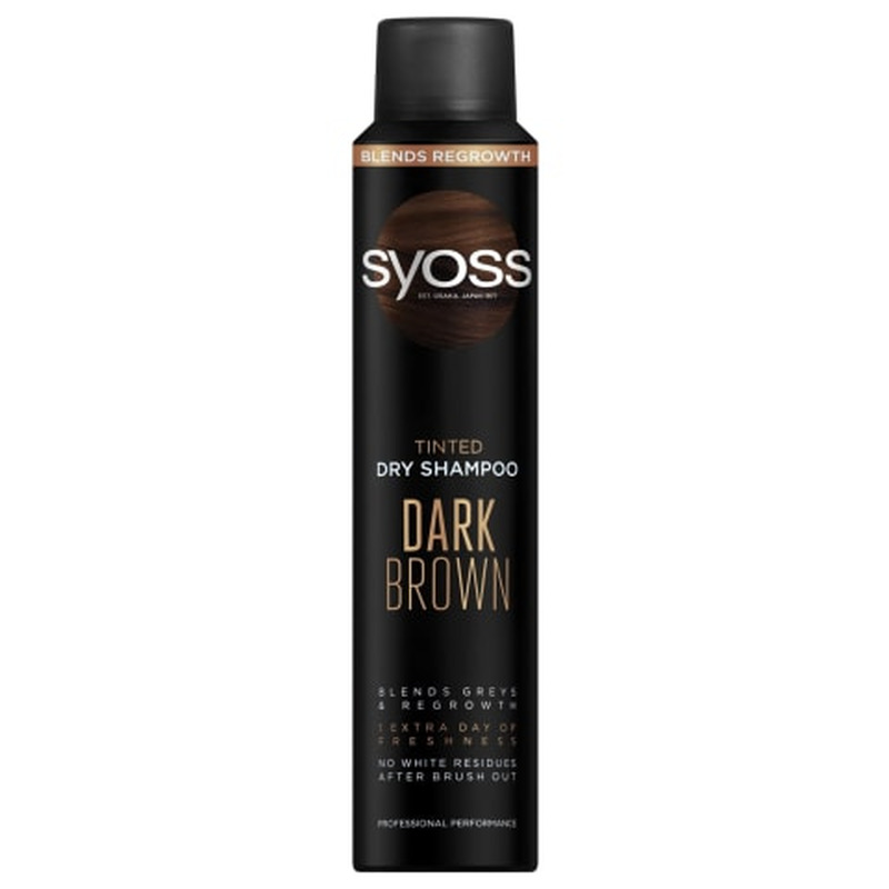 Kuivšampoon Syoss Dark Brown 200ml