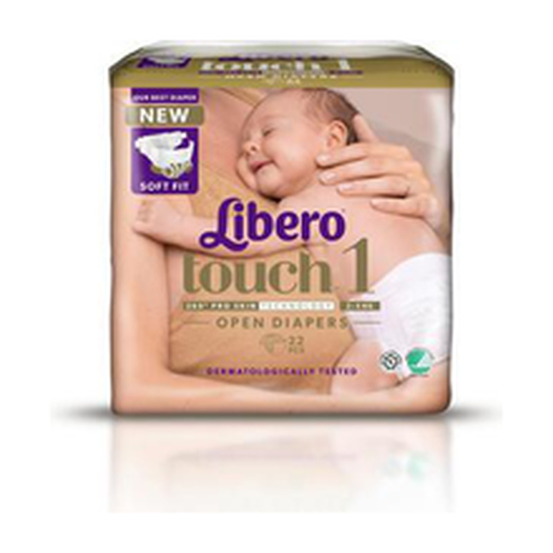 Libero Touch 1 Teipmähe 2-5kg 22 tk.