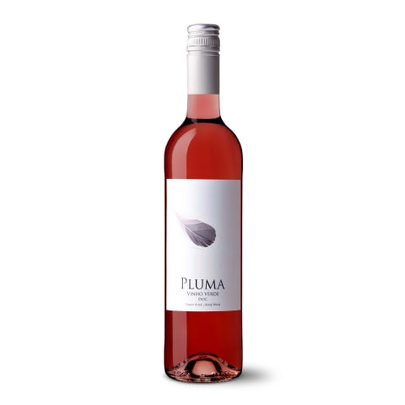 Kaitstud päritolunimetusega vein Pluma Vinho Verde Rose 11,5%vol 0,75l