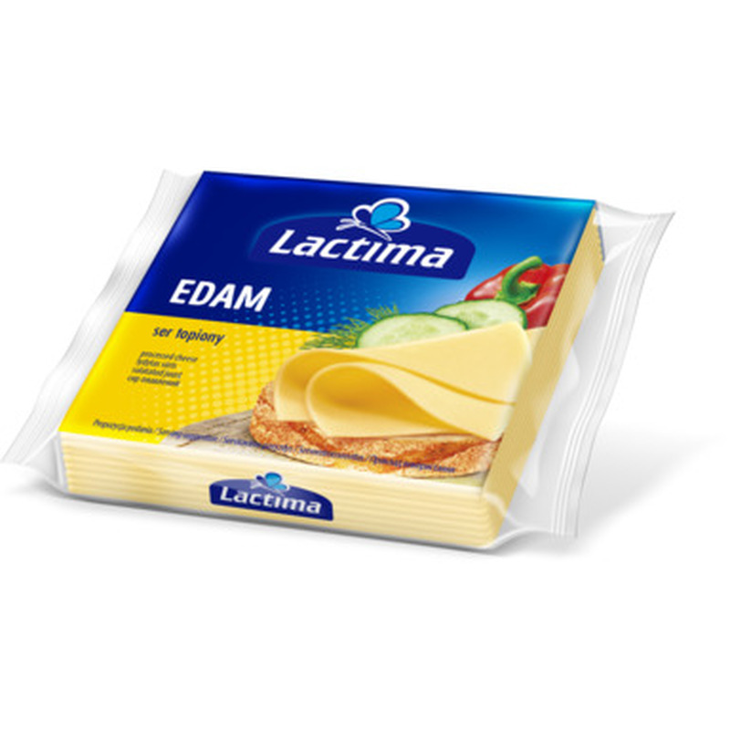 LACTIMA Sulatatud juustu viilud Edam 130g (8viilu)